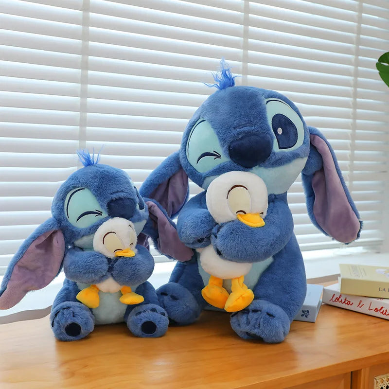 Pelúcia Stitch e Baby Donald - Edição Disney